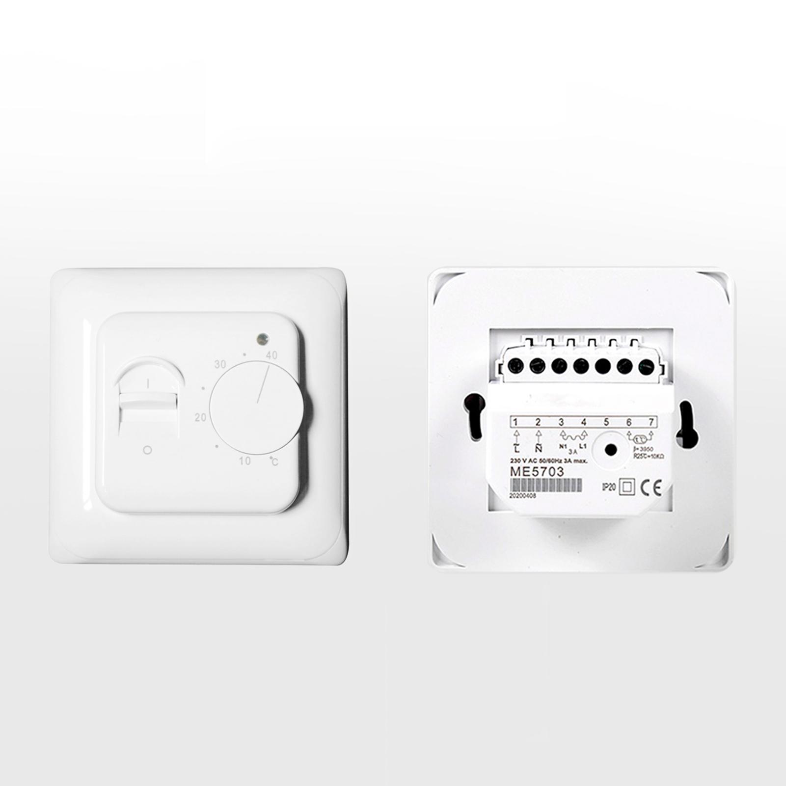 Bộ Điều Khiển Nhiệt Bằng Tay Không Lập Trình 230V