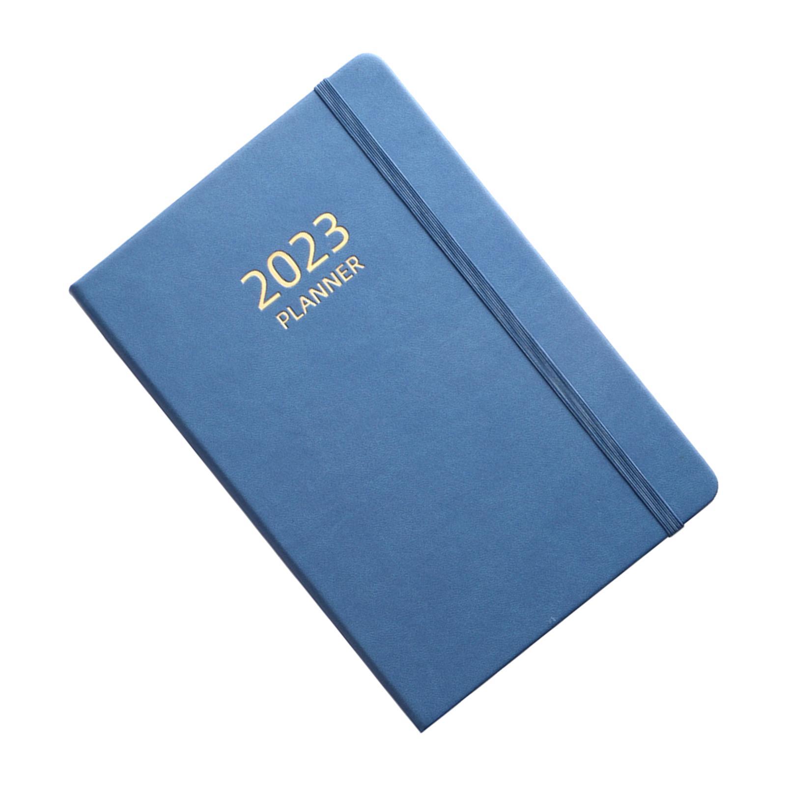 2023 Weekly Planner, Daily Writing Journal 180 Sheets 360 Pages Goal Habit Schedule Monthly Calendar Planner A5 Diary Notebook, for Supplies
