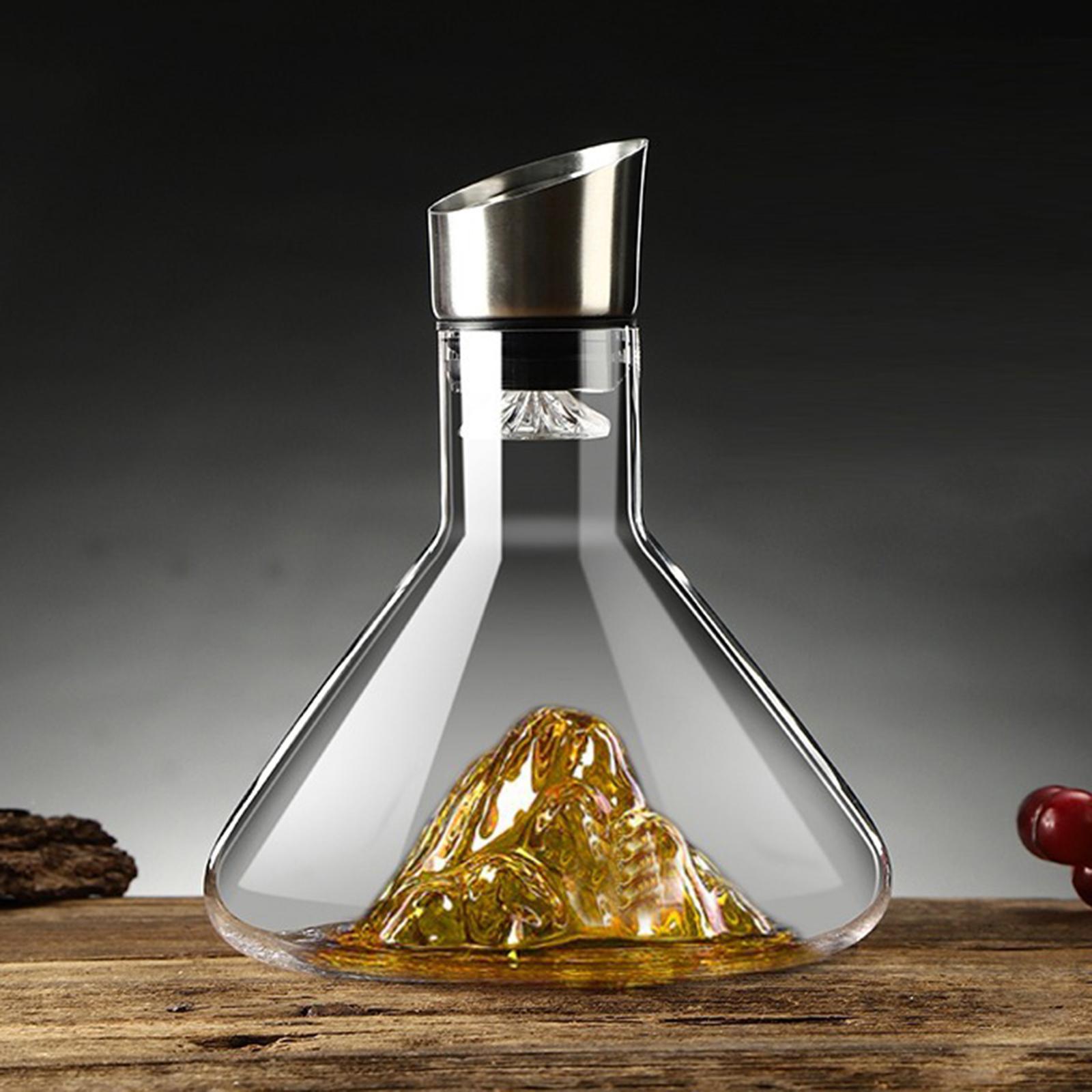 Decanter Gift Household Red Decanter for Home Bar Accessories