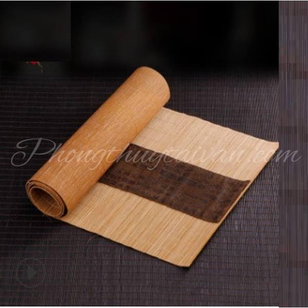 Chiếu TRÚC uống trà(chiếu trải bàn trà),trang trí 60cm,90cm,120cm