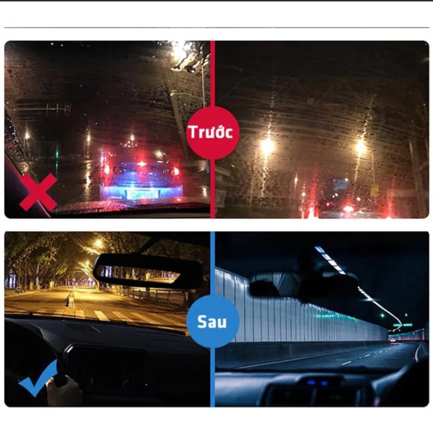 Chai Xịt Phủ Nano Kính Ô tô Chống Nước Chống Bùn Bẩn, Bình Xịt Nano Kính Xe Phủ Nano Kính Ô tô Chống Nước Kính Cận, Kính Mũ