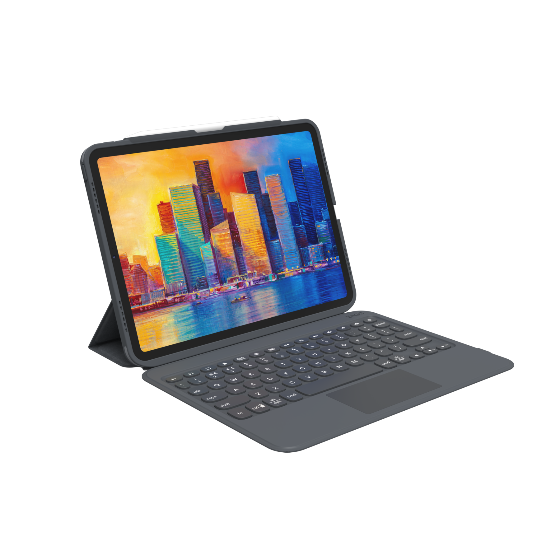 Ốp lưng kèm bàn phím ZAGG Pro Keys with Trackpad cho iPad 10.9/11inch & IPAD AIR GEN 4 - 103407937 - Hàng chính hãng