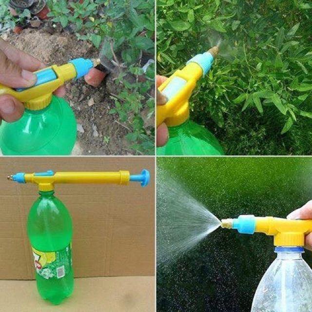 ĐẦU XỊT PHUN TƯỚI CÂY Gắn Chai Nước Tiện Dụng