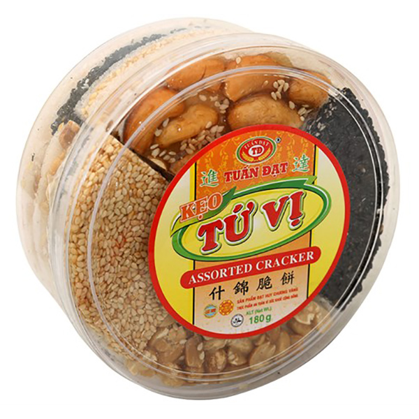 Kẹo Tứ Vị Tuấn Đạt (180g)