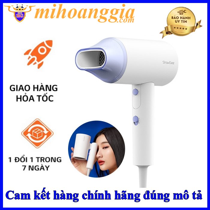 Máy sấy tóc Xiaomi ShowSee A4-W 1800W - Hàng nhập khẩu