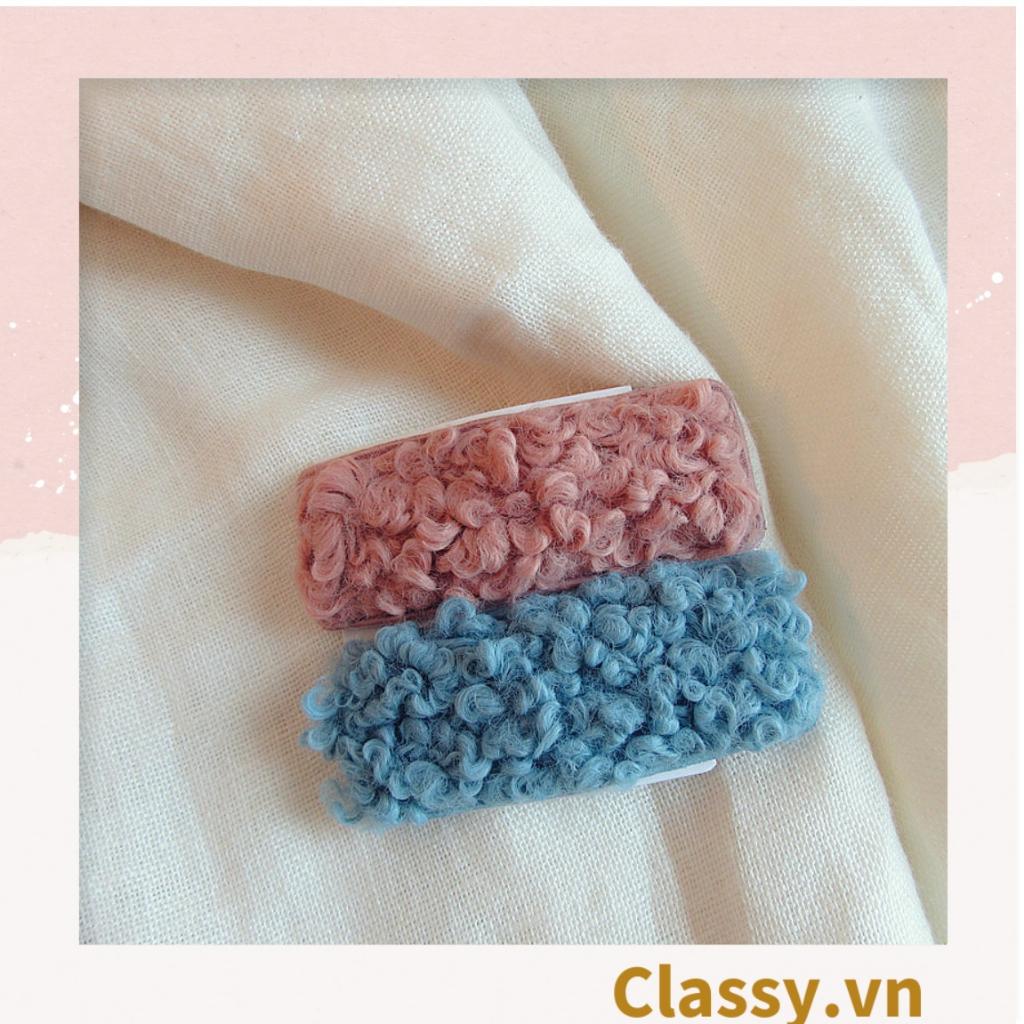 Kẹp tóc Classy mái bảng lớn nhiều màu phong cách hàn quốc PK1629