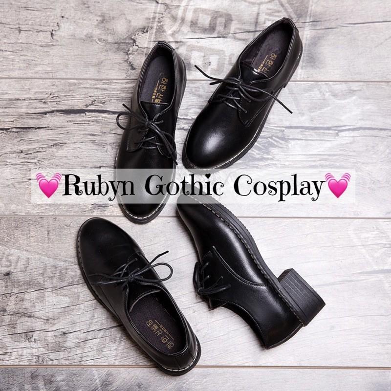 Giày Oxford đơn giản cosplay phong cách học sinh nhật bản ( NHÁM và BÓNG ) Size 35 - 40