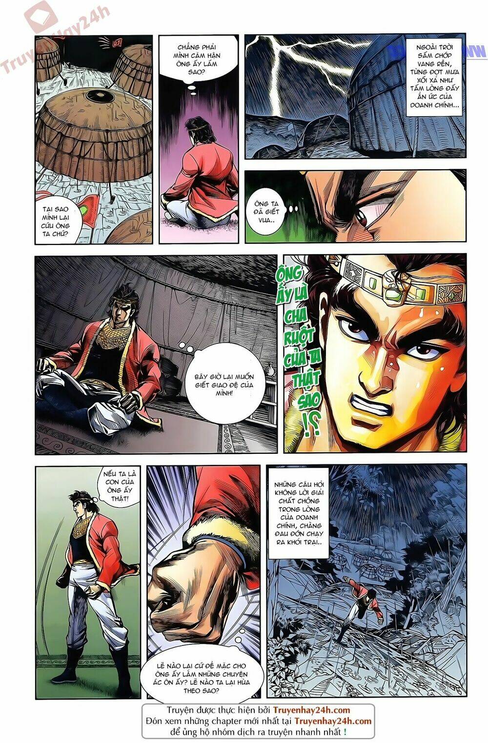 thiên tử truyền kỳ 2 - tần vương doanh chính chapter 47 9