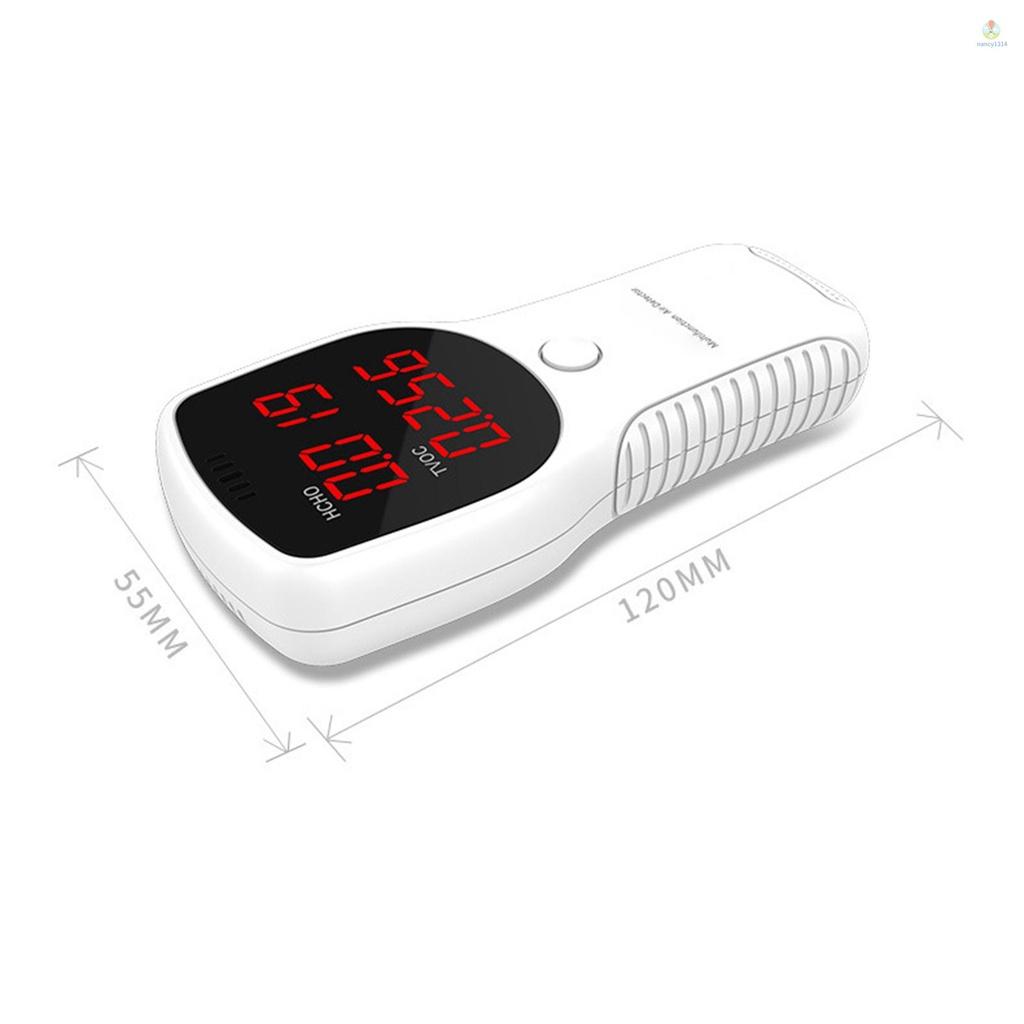 Máy đo nồng độ PM2.5 PM10 nancy8575-ZYG-010 đa năng màn hình LCD kỹ thuật số