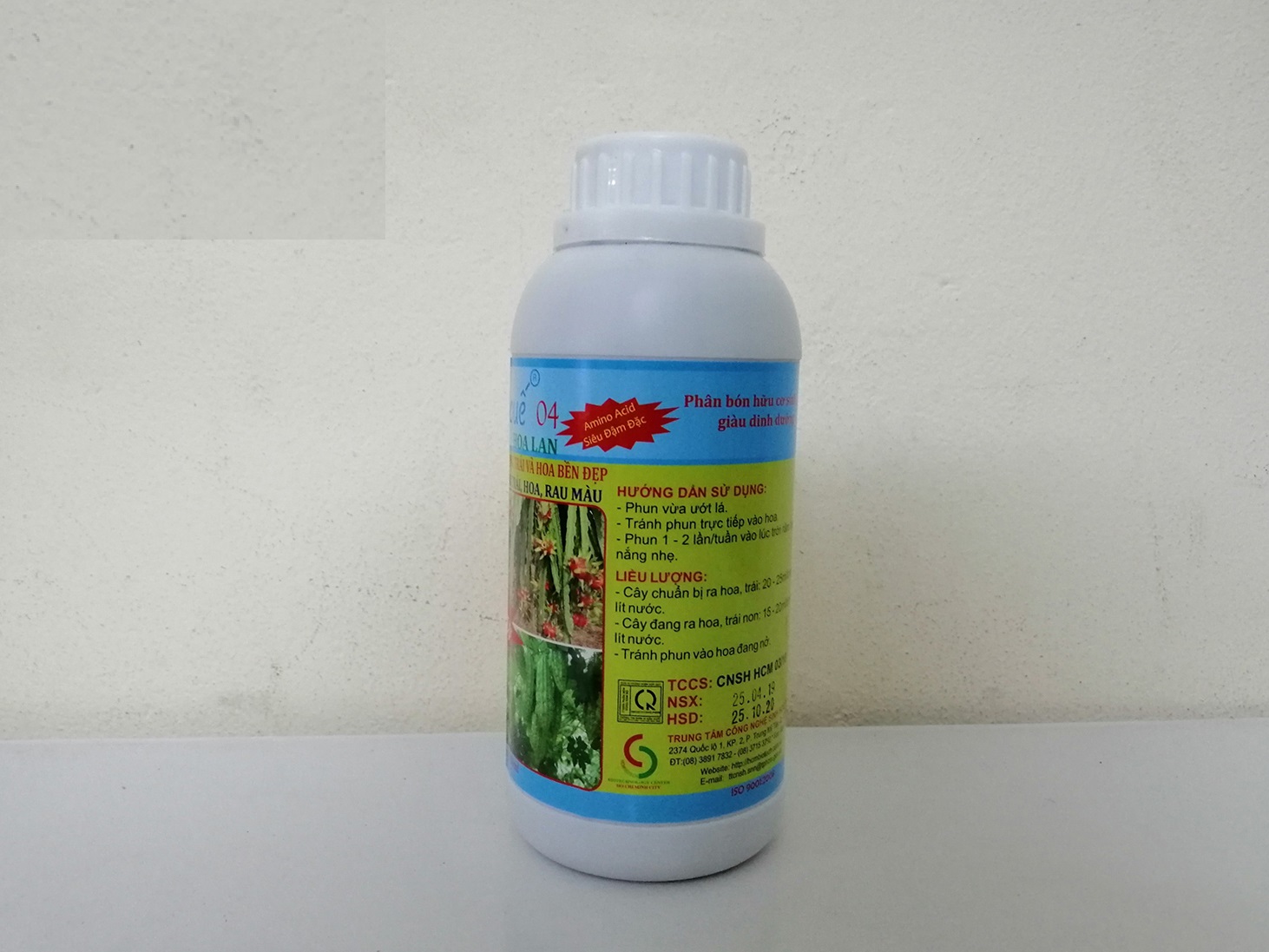 BIO TRÙN QUẾ 04 HOA LAN - 500ML - KÍCH RA HOA, TRÁI, NUÔI DƯỠNG TRÁI VÀ HOA BỀN ĐẸP!