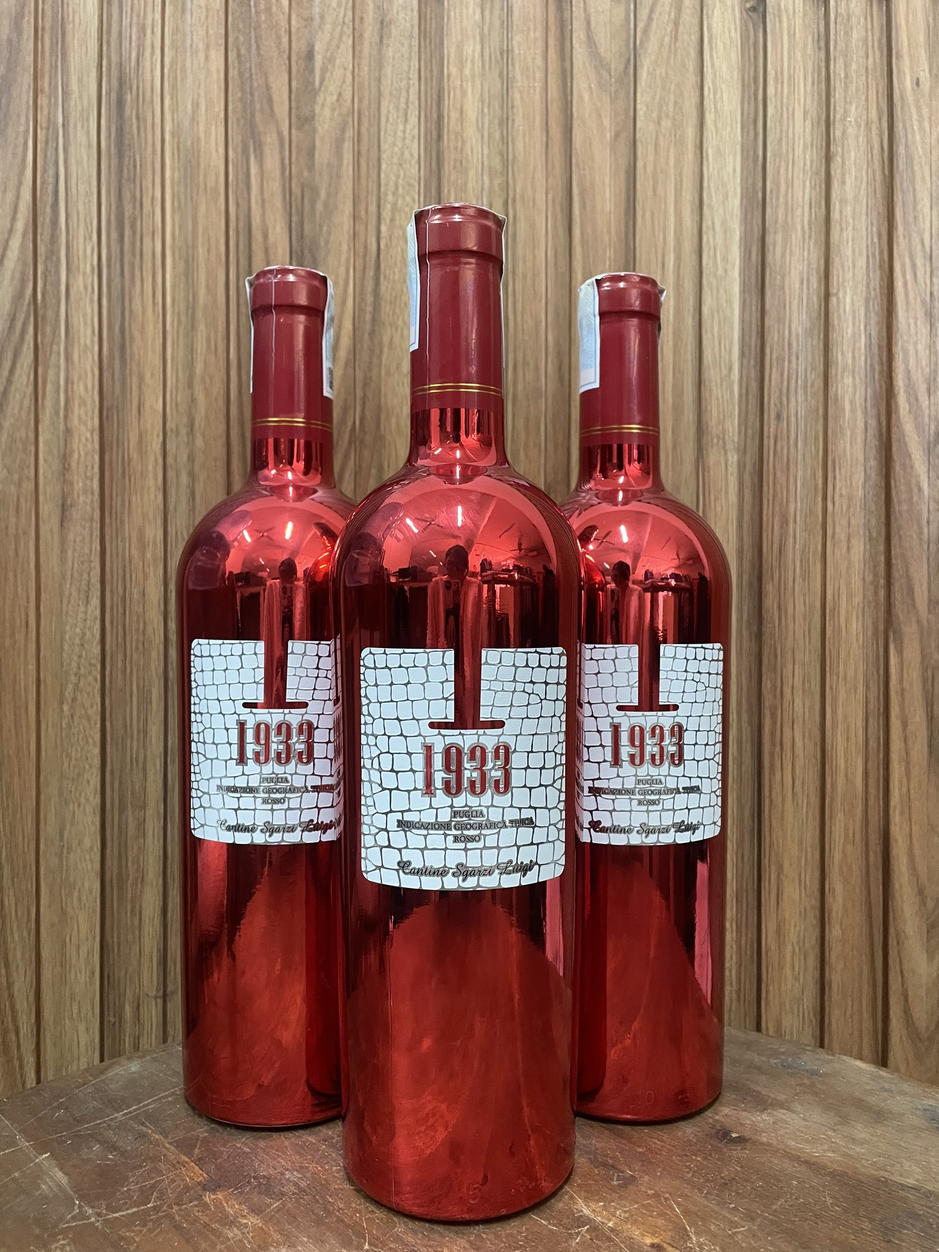 Vang Ý 1933 Ruby - Chai Màu đỏ