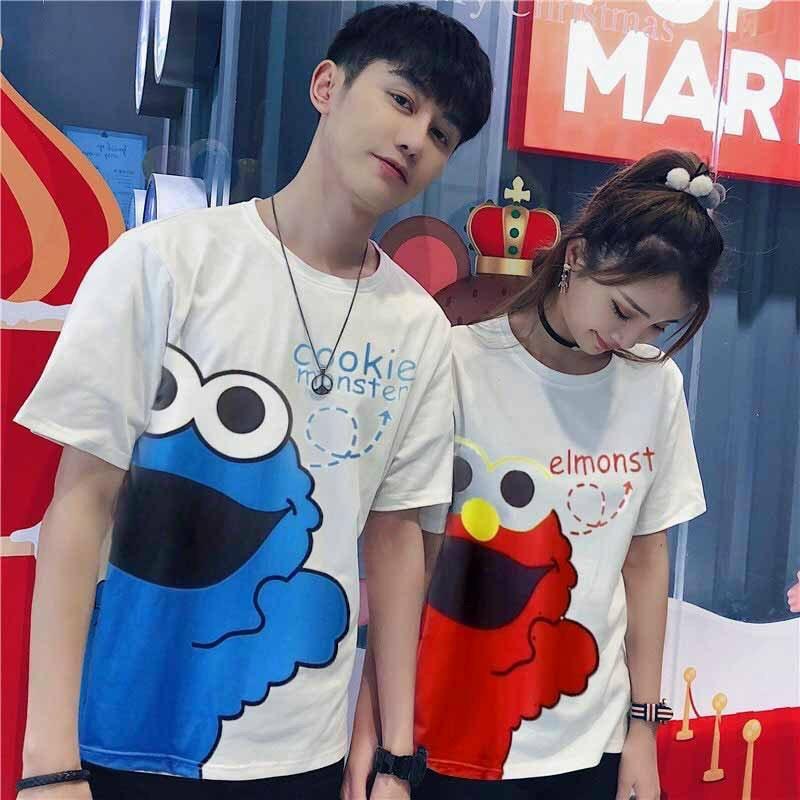 Đồ Bộ Cặp Nam Nữ Thun Lạnh 3D Kaws