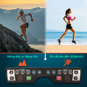 LS-11 trang bị hệ thống nâng dốc tự động lên tới 15%