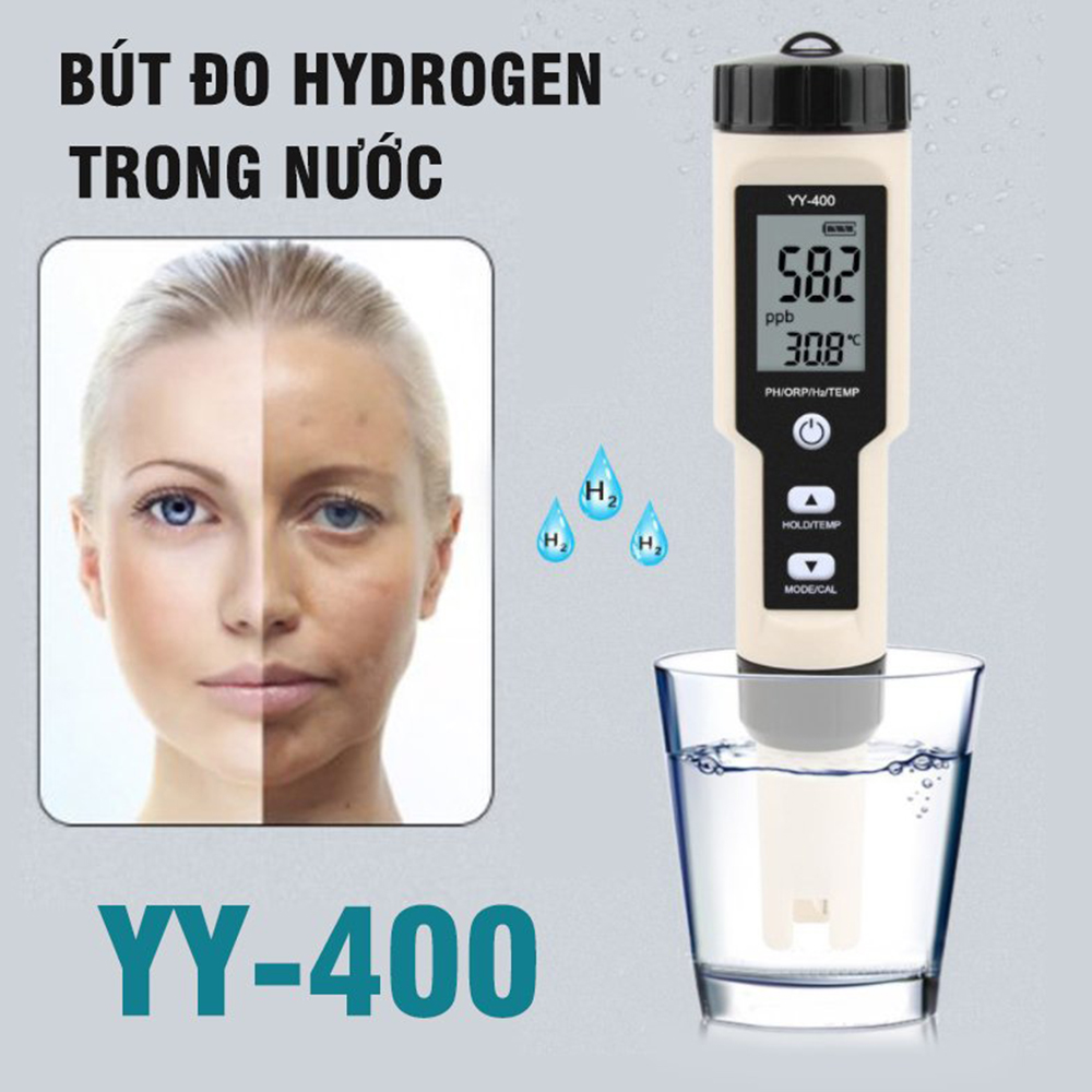 Bút Đo PH 4 in 1 PH/ORP/H2/Nhiệt Độ YY400