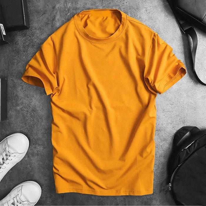 Áo ngắn tay không cổ nhiều màu chất cotton mềm mịn dáng body thời trang