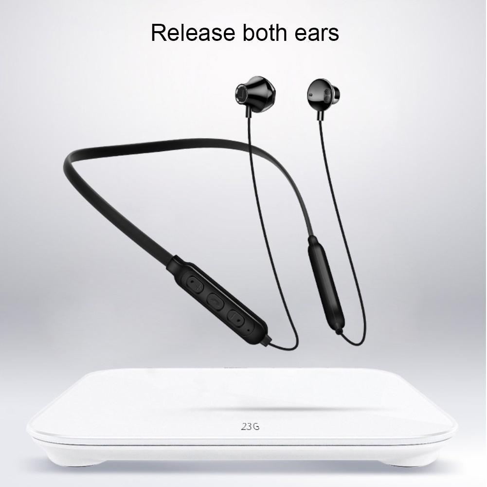 G02 Không Dây Bluetooth Tai Nghe Nhạc Điện Thoại Cổ Thể Thao Tai Nghe Nhét Tai Có Mic Cho iPhone Samsung Xiaomi ]