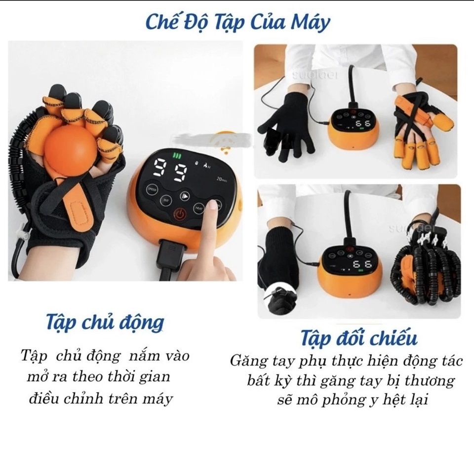 Máy tập tay phục hồi chức năng tay sau tai biến, máy tập co duỗi bàn tay sau tai nạn