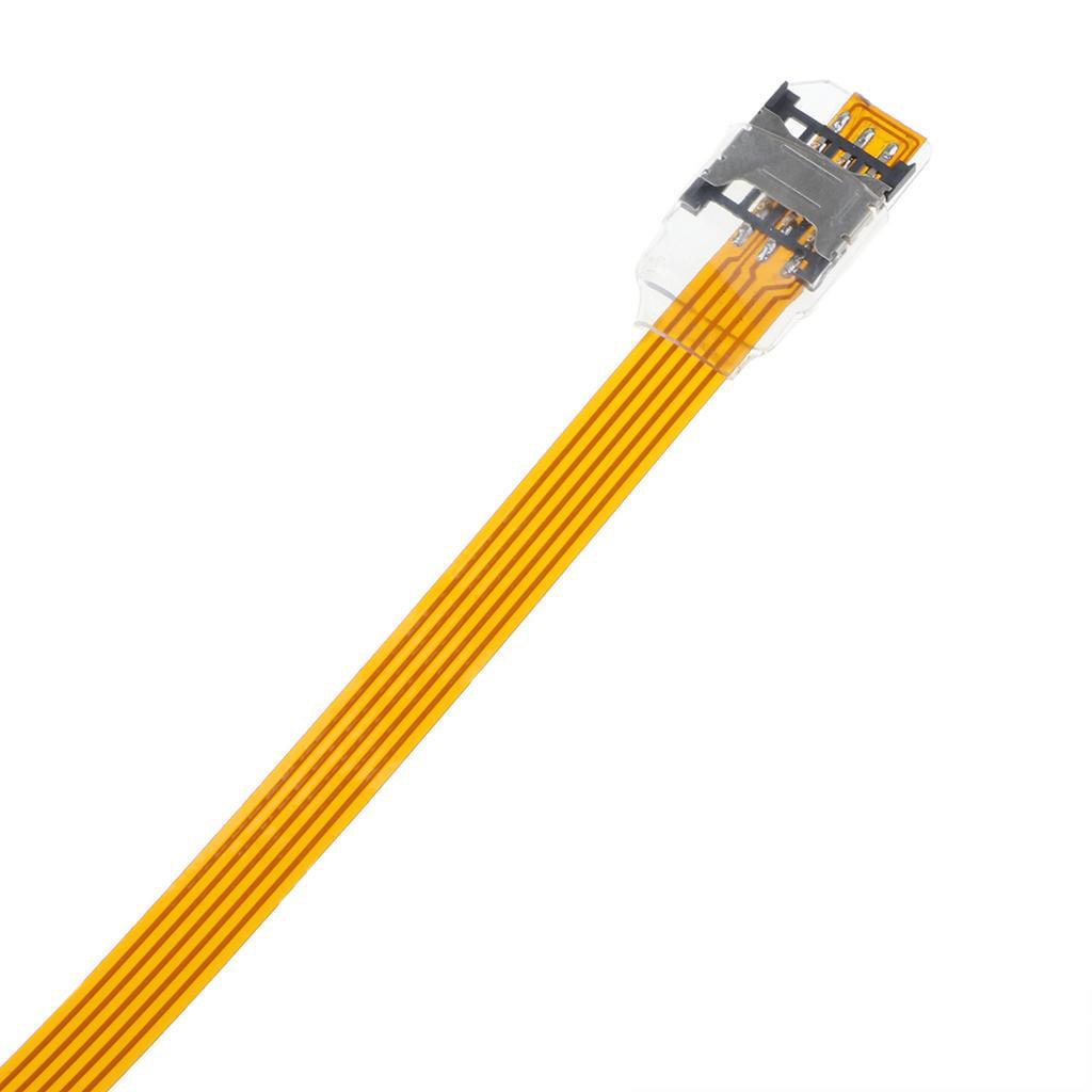 2-4pack Phone Sim Card Signal Extension Cable Activation Adapter Converter Tool