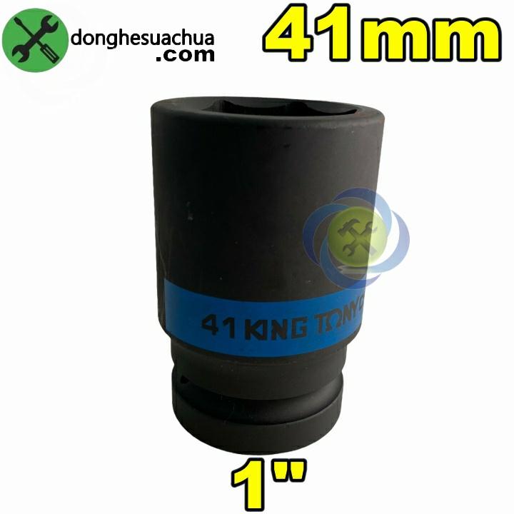 Tuýp 41mm 1 inch Kingtony 843541M loại dài 6 cạnh màu đen