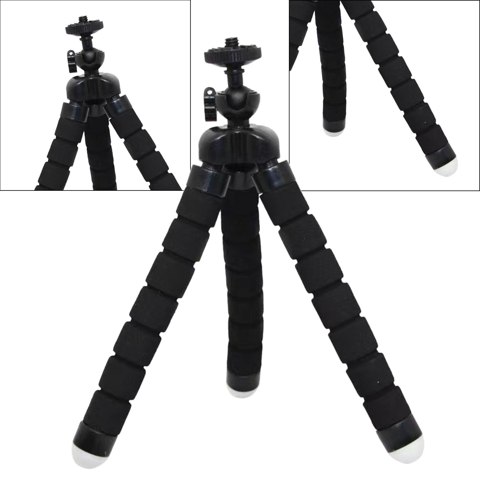 Phone Tripod Flexible Phone Holder Mount Lightweight for Video Recording
