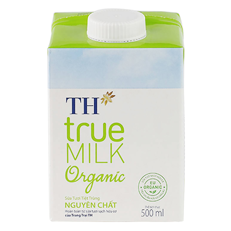 Sữa Tươi Tiệt Trùng Hữu Cơ TH True Milk Organic (500ml)