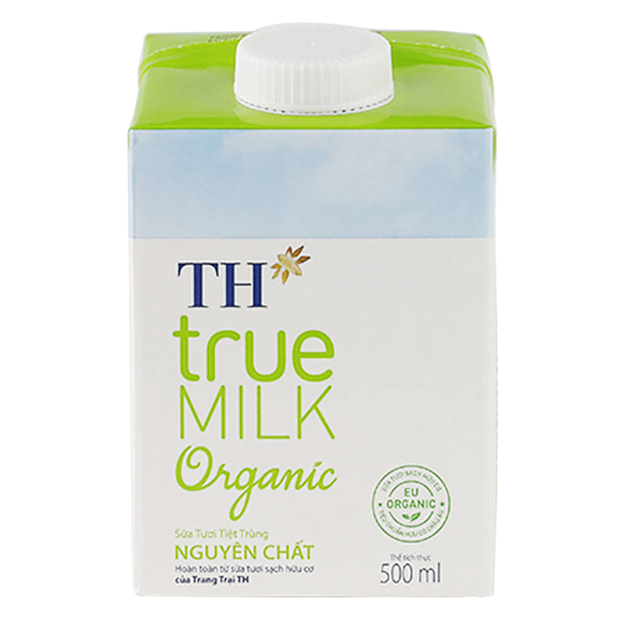 Sữa Tươi Tiệt Trùng Hữu Cơ TH True Milk Organic