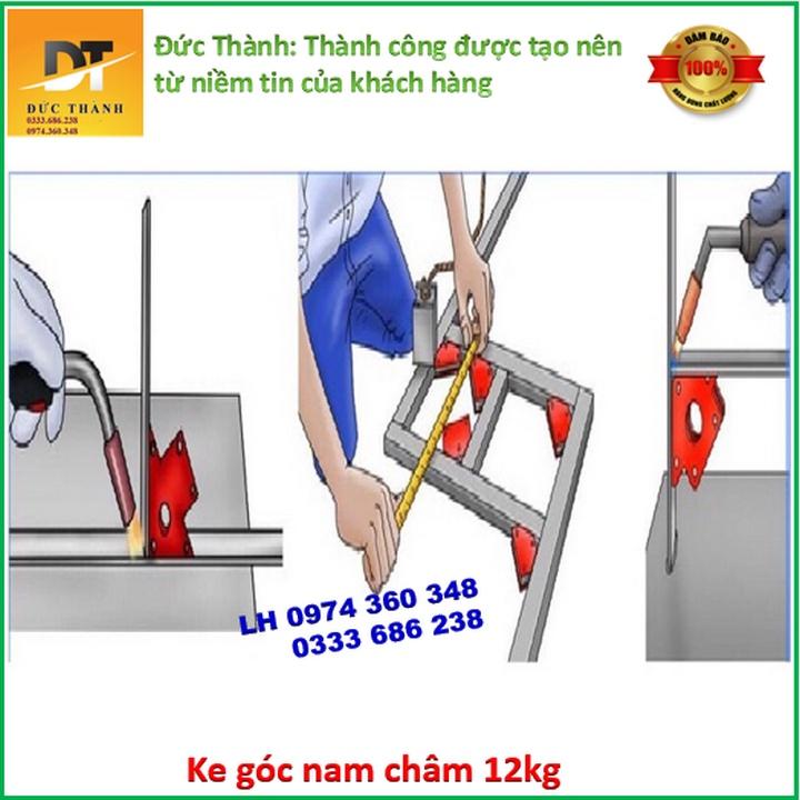 Nam châm ke góc hàn. Lực hút 12KG