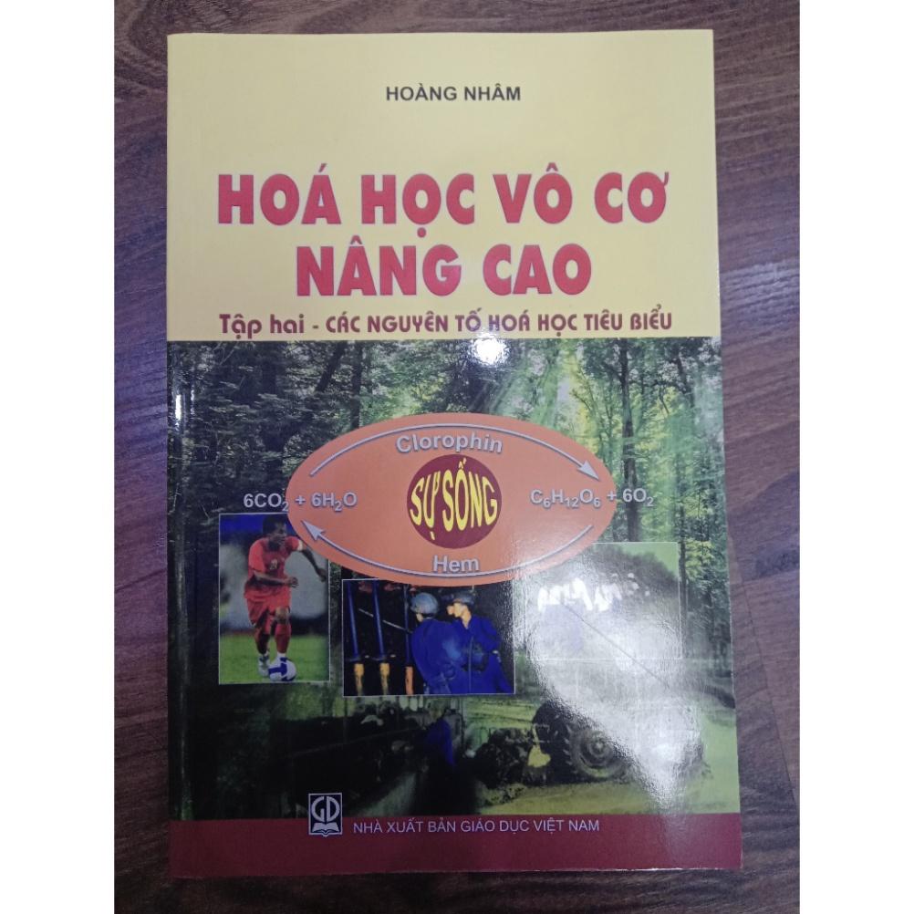 Sách - Hóa Học Vô Cơ Nâng Cao Tập 2 Các Nguyên Tố Hóa Học Tiêu Biểu (DN)