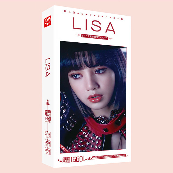 Hộp ảnh postcard Llisa Blackpink