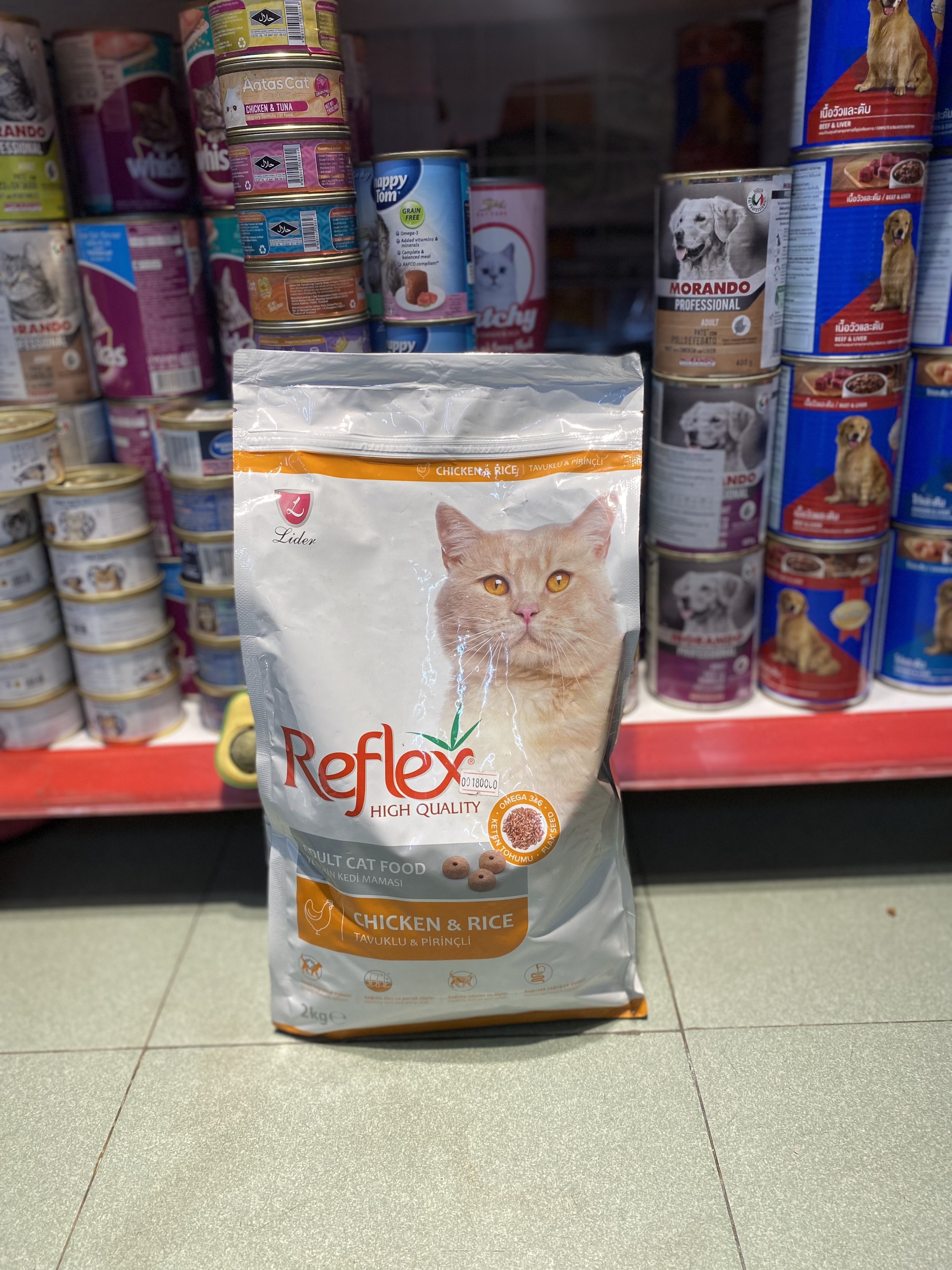 Hạt Reflex, Reflex Plus cho mèo, Hạt cho mèo con và mèo lớn xuất xứ Thổ Nhĩ Kỳ