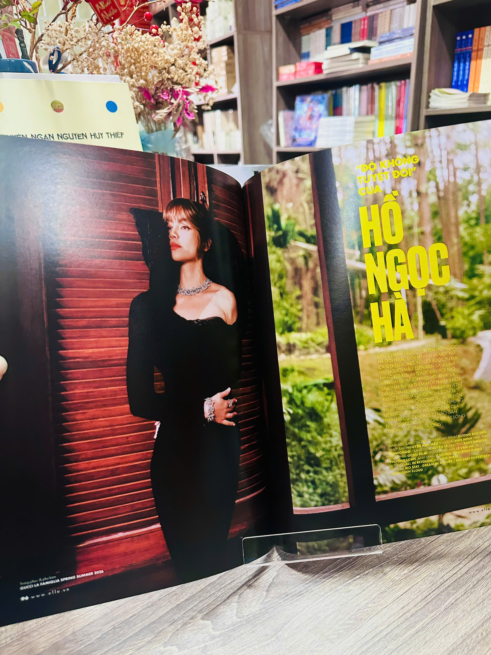 Tạp chí Phái đẹp ELLE 2026 – A VERDANT DREAM [HỒ NGỌC HÀ]