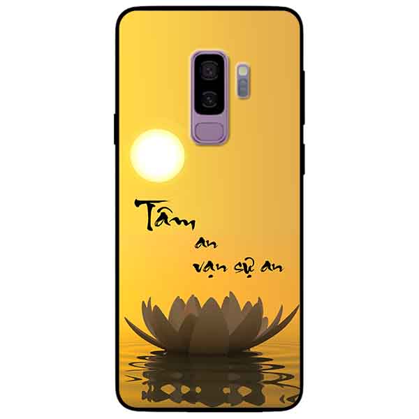 Ốp lưng in cho Samsung S9 Plus Mẫu Tâm An