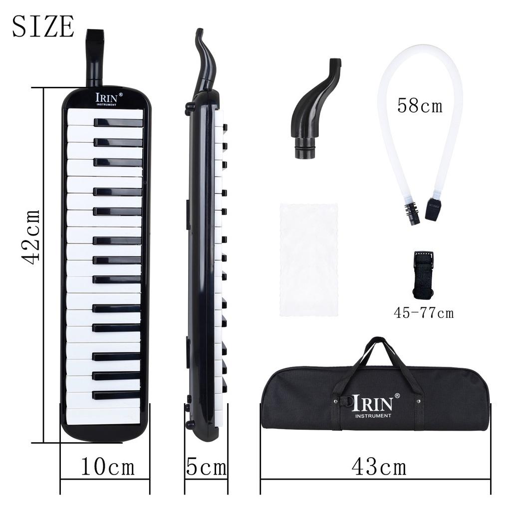 Kèn Melodica Irin 32 và 37 phím -Nhạc cụ cho học sinh cấp 1, cấp 2 ,đầy đủ phụ kiện đi kèm