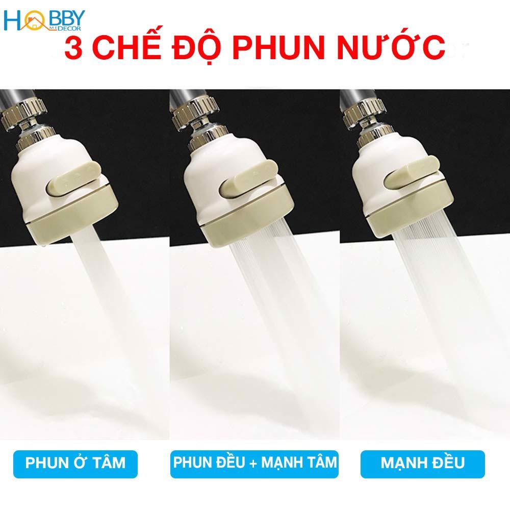 Đầu vòi tăng áp bồn rửa bát xoay 360 độ tiện dụng dài 5cm