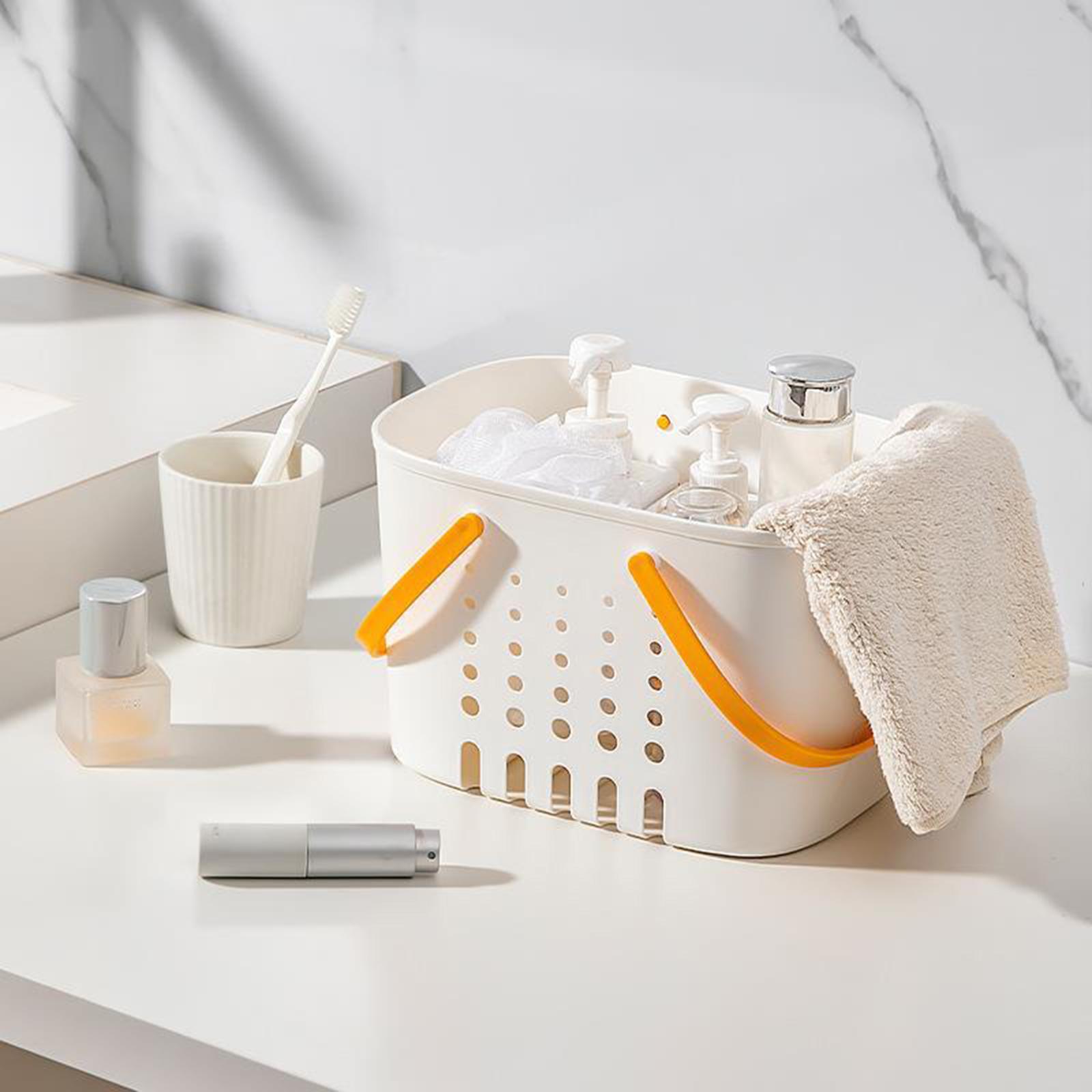Shower Caddy tote organizer Durable Quick Drain Organizer with Handle for Kitchen