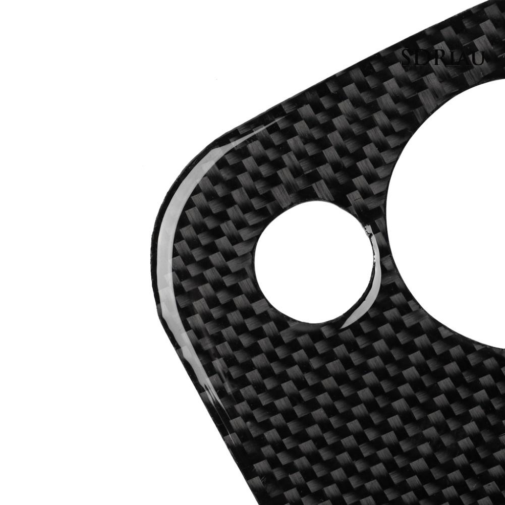 Carbon Fiber Car Reading Lamp Interior Trim Cover Sticker for Ford Mustang 09-13
