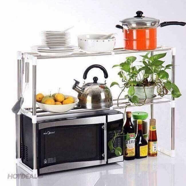 Kệ lò vi sóng đa năng 2 tầng