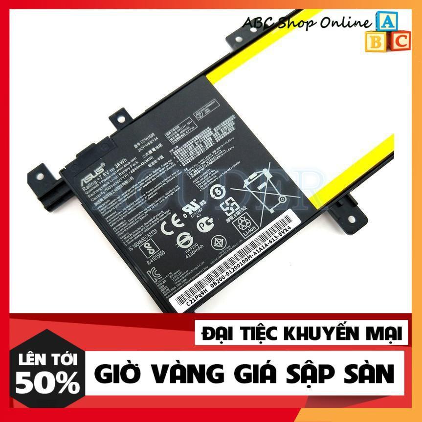Pin Dùng Cho laptop Asus VivoBook X556 A556U X556UA A556UB X556UQ X556UJ X556UR A556UF C21N1509 38Wh