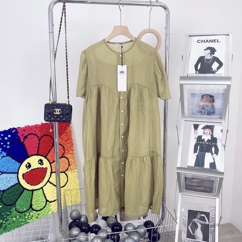 Đầm Bầu Dáng Dài Form Rộng Thời Trang Mùa Hè Cho Mẹ Bầu-Váy bầu xinh chất mềm mát