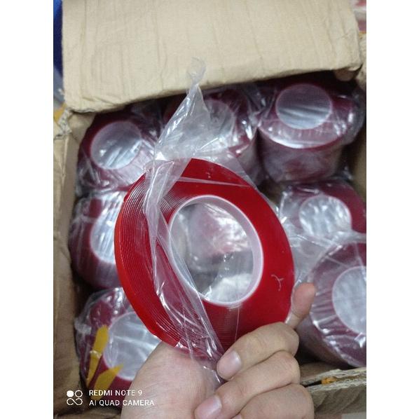 Băng dính 2 mặt, băng keo đỏ, băng keo tạo fan mi