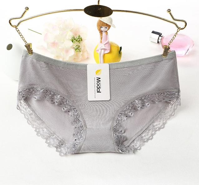 Combo 5 Quần Lót Nữ Coton Phối Ren MS1326