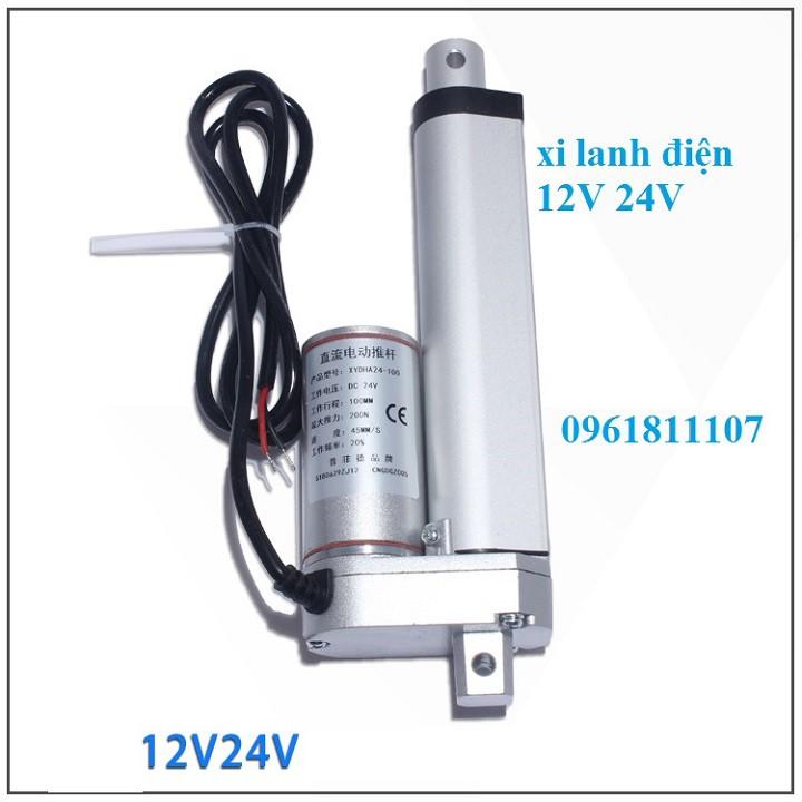 Xi lanh điện 12v lực nâng 500N