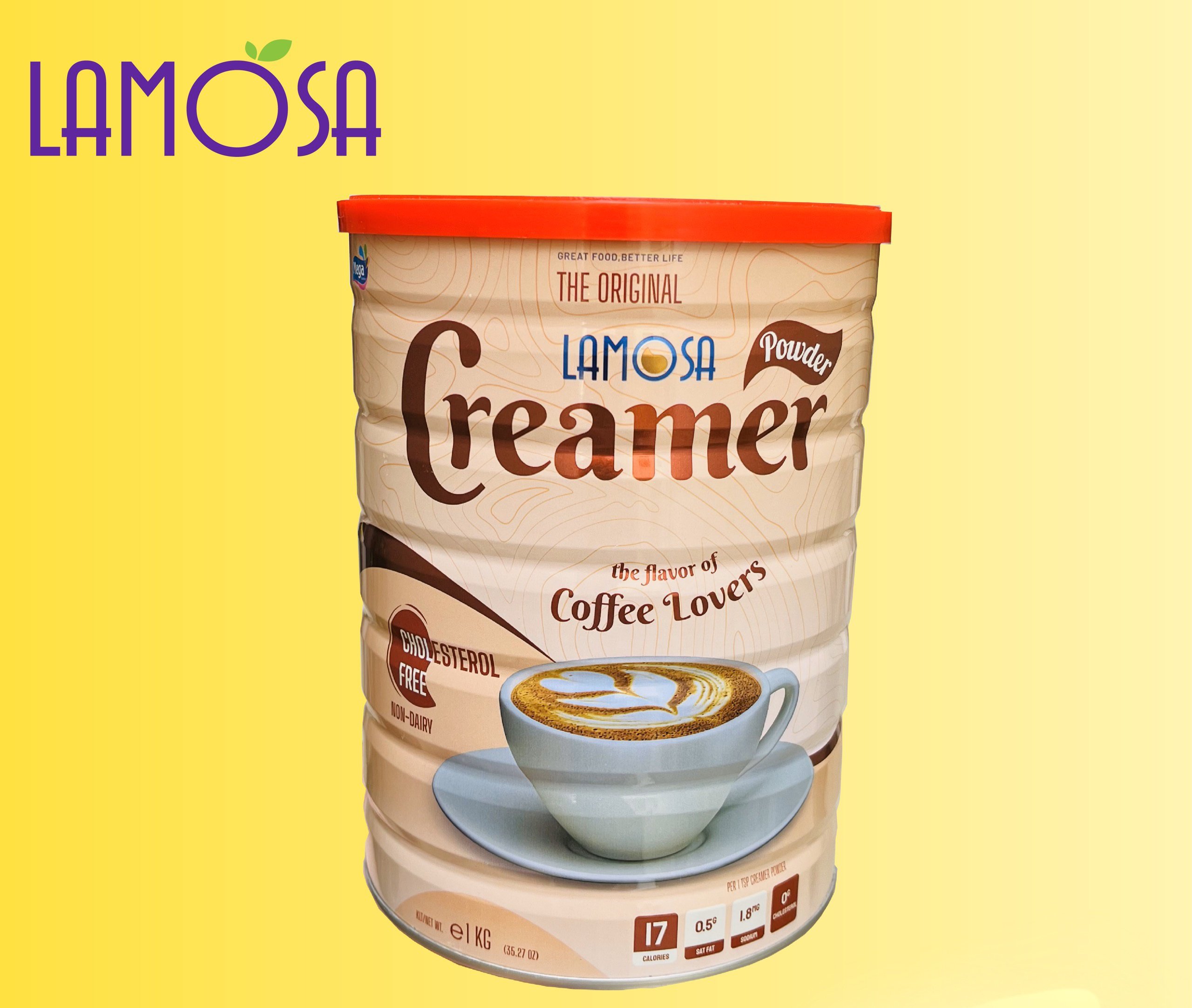 Bột Kem Pha Cà Phê Lamosa Creamer lon 1kg