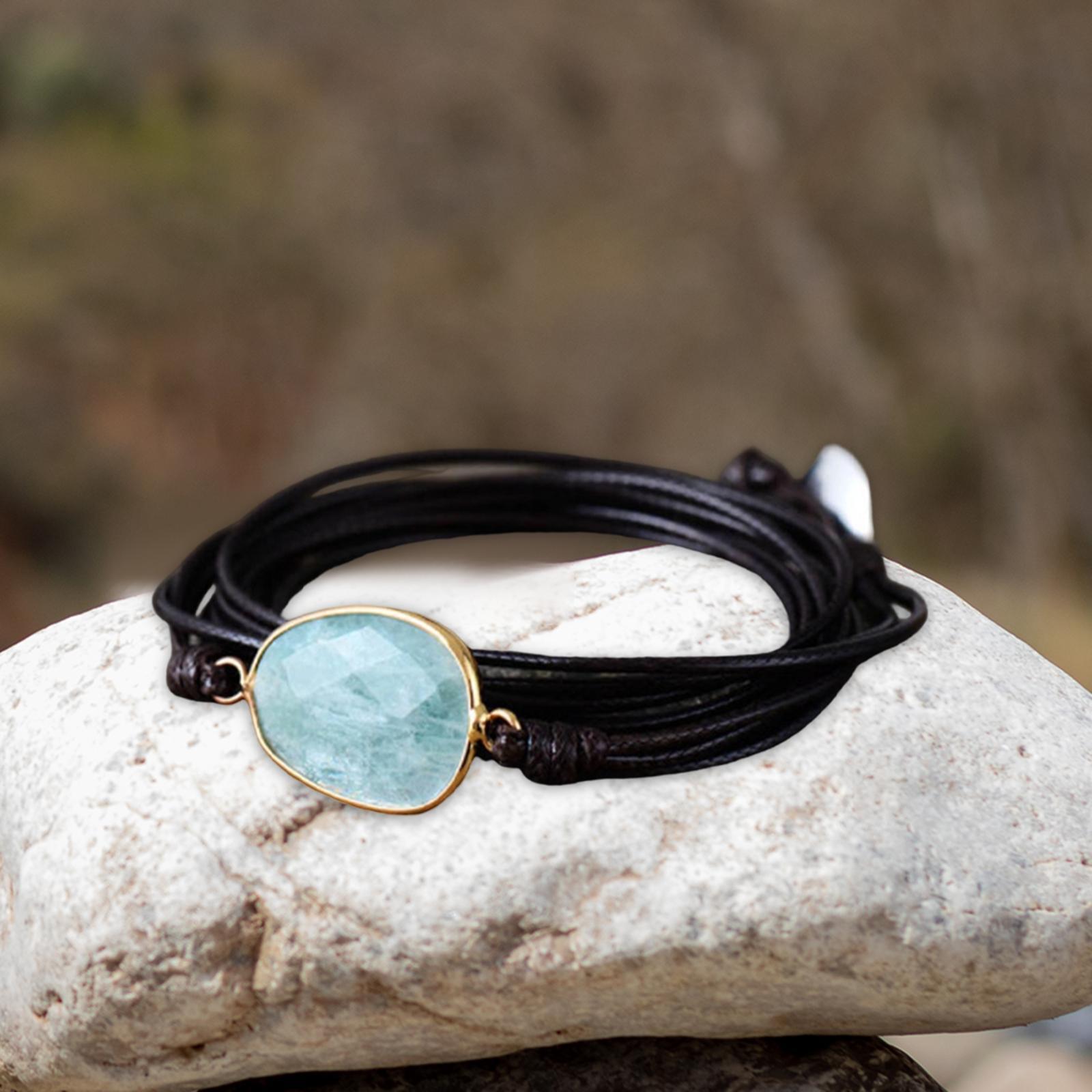 Ethnic Rope Wrap Bracelet Multilayer Men and  Comfortable