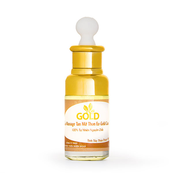 Dầu Massage Gold Tan Mỡ Thon Eo Tạo Đàn Hồi Da 50ml