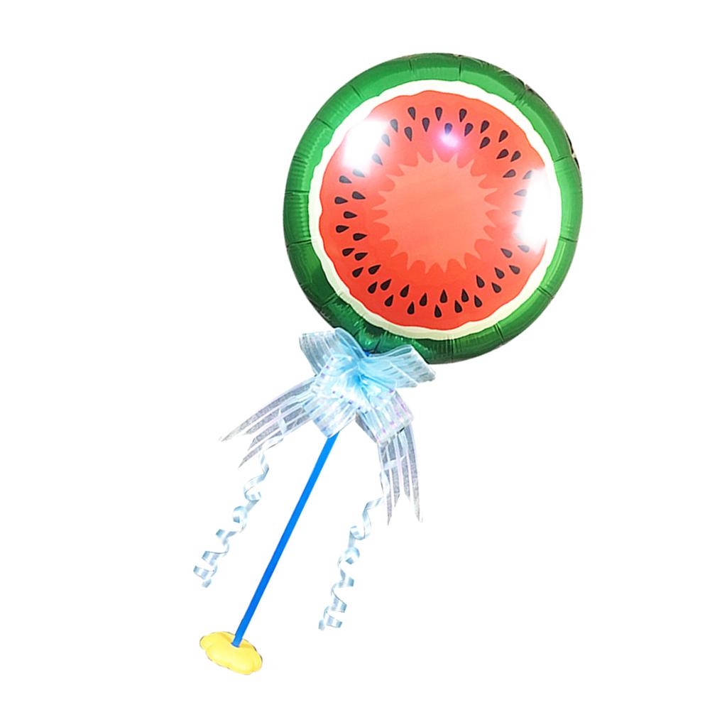 Fruit Foil Balloon Kit Stick Stand Base Pole Wedding Party Decor