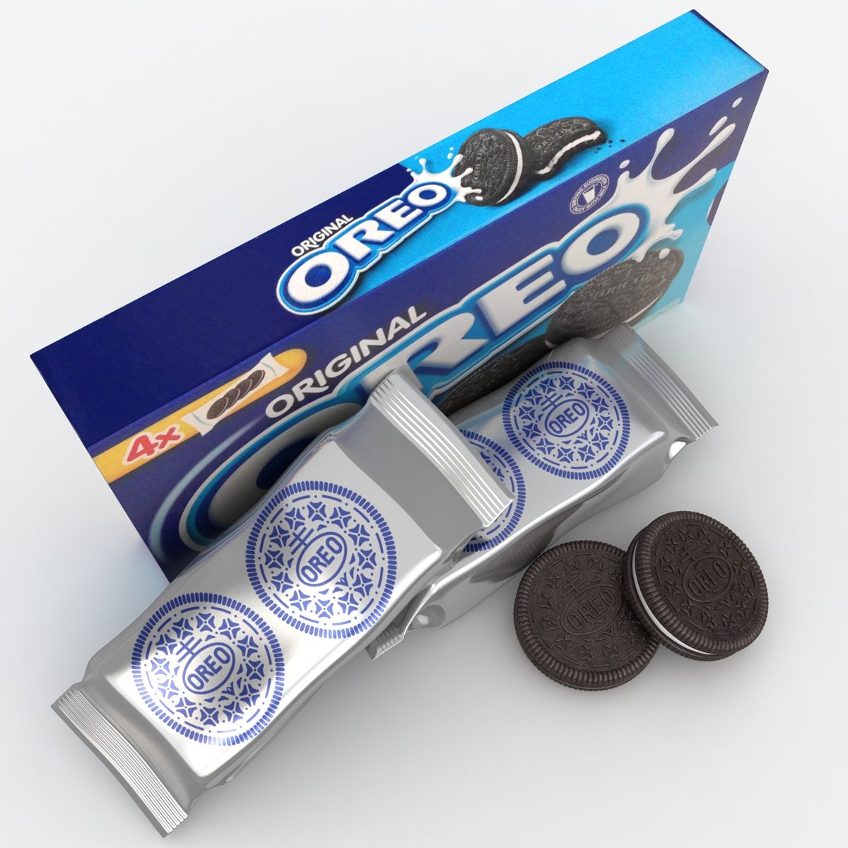 Bánh Quy Oreo Kem Vị Vani Gói 176G Nhập Khẩu Châu Âu Date 31.08.2024