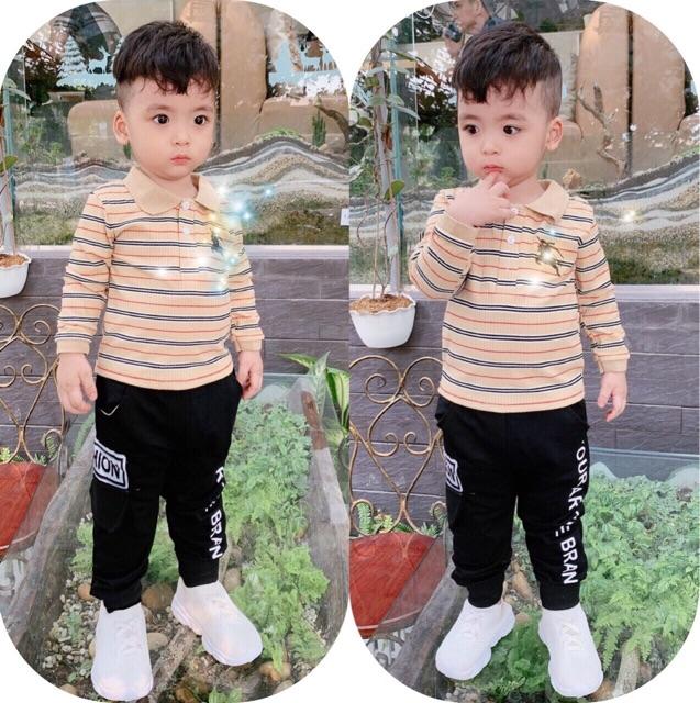 Set bộ bé trai bé gái sành điệu
