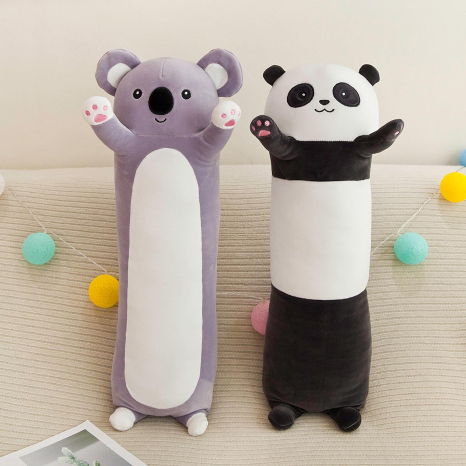 Cute Long Plush Pillow Children Cushion Toy for Bedroom Girlfriend Gifts Panda
