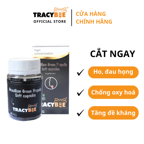 Keo ong xanh Tracybee 60 viên